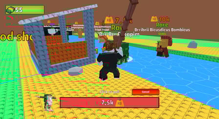 Catch Brainrots From River: Online - Screenshot 1