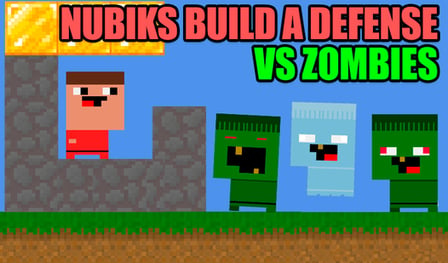 Nubiks build a defense vs zombies