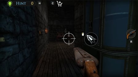 The Warlock's Prisoner - Screenshot 1