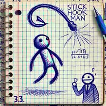 Stickhookman