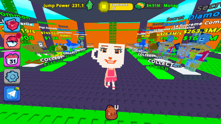 Obby:Jump For Brainrots! - Screenshot 1