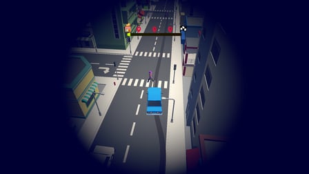 Pizza Delivery Simulator: By car - Screenshot 2