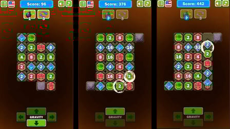 Merge-2048 - Screenshot 4