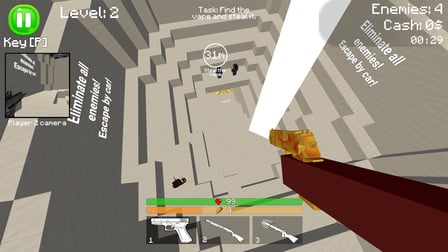 Block - Vape on the Web: 2 Players - Screenshot 1