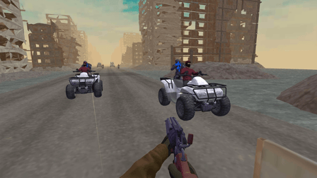 Road Chase: Shooter Realistic Guns - Screenshot 5