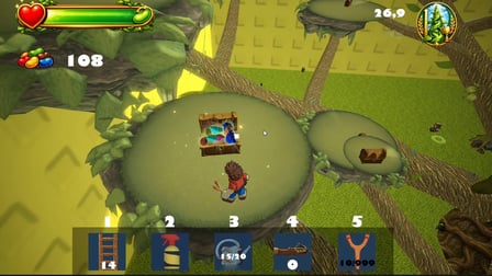 Robby and the Beanstalk - Screenshot 1