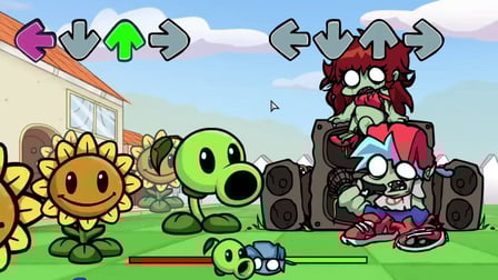 Friday Night Funkin' Plants vs. Rappers - Screenshot 1