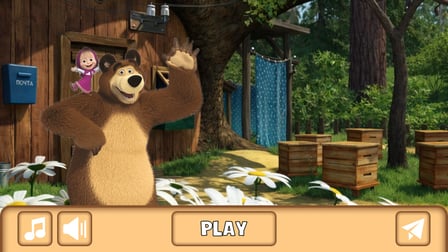 Help Masha: Collect all the goodies! - Screenshot 1