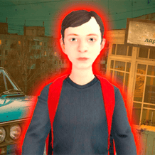 Schoolboy in the Khrushchev of the 90s