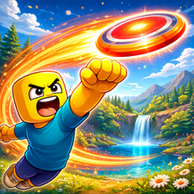 Flying disc: throw it into the hoop