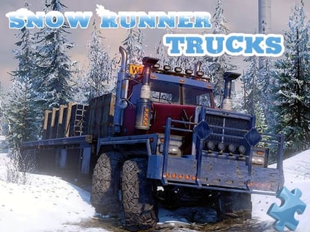 Snow Runner Trucks Jigsaw