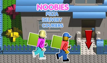Noobies. Pizza delivery couriers