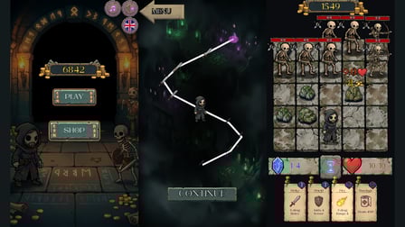 Dangeon Tactics: Bones - Screenshot 2