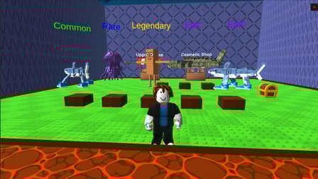 Run from Lava for Brainrots - Screenshot 1