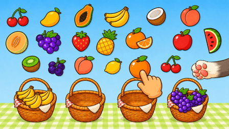 Fruits into Baskets