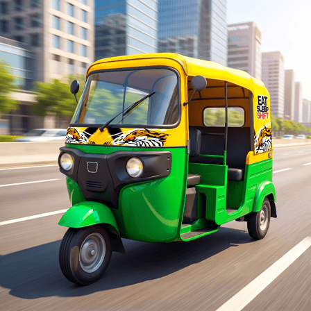 City Tuk Tuk Rickshaw Game Auto Games