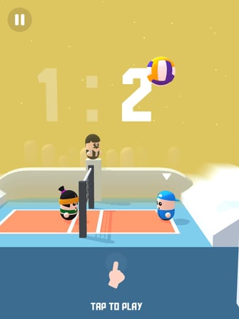 Volley Beans - Screenshot 1