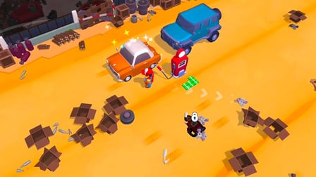 Gas station and car service simulator - Screenshot 1