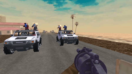 Road Chase: Shooter Realistic Guns - Screenshot 1