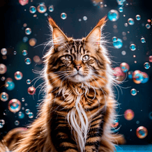 Connect the cats: Put together a Maine Coon!