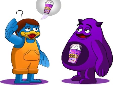 Grimace Monster Dop Story