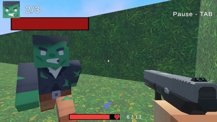 Zombie Cube - Screenshot 1