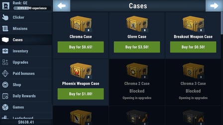 Case Clicker - CS GO сase opening simulator - Screenshot 2