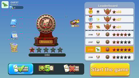 DOMINO Medals - Screenshot 1