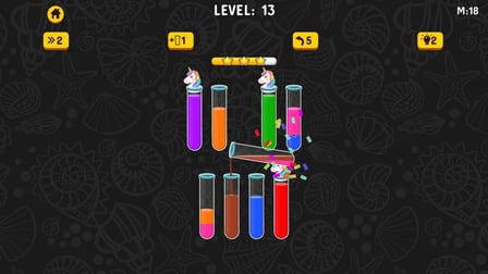 Color Water Sort 3D - Screenshot 2