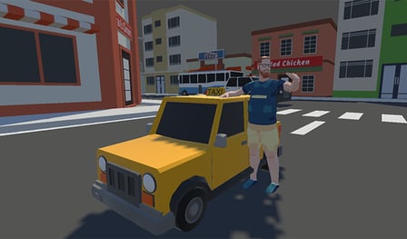Taxi Driver Simulator: Monster Escape