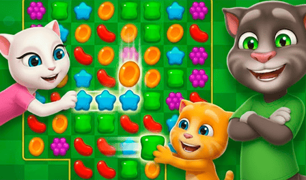 Tom and his friends: Match 3