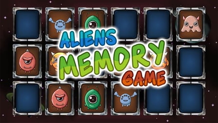 Aliens Memory Game