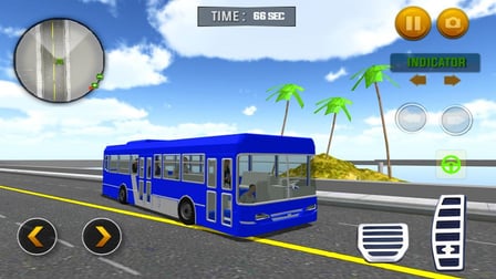 Water Surfing Bus Driving Simulator 2019