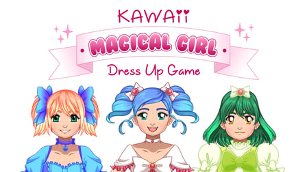 Kawaii Magical Girl Dress Up Game