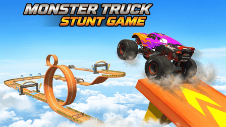 Monster Truck Stunt Game