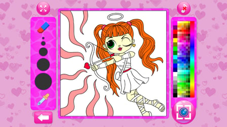 Popsy Surprise Valentines Day Coloring