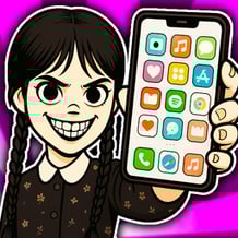 Check out Wednesday's New Phone!