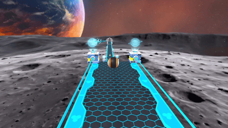 Space Rolling Balls Race - Screenshot 5
