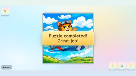 Cartoon Airplanes: Jigsaw Puzzles - Screenshot 6