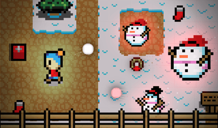 Invasion of snowmen