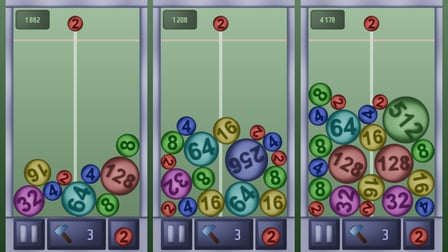 Merge balls 2048 - Screenshot 2