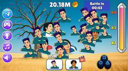 Squid Game Evolution: All Characters! - Screenshot 1