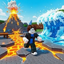 Obby Brainrot: Escape from Natural Disasters