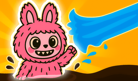 Labubu Squishy - ¡Lava el juguete ! 
