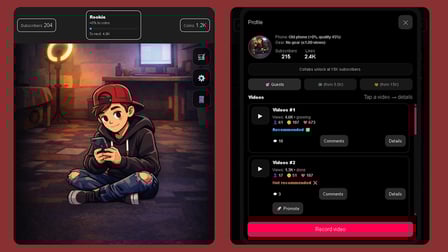 ClipMaker: Get Famous! - Screenshot 1