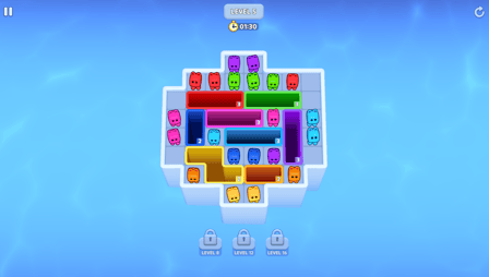 Cube Drop Puzzle: Match Color - Screenshot 7