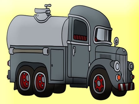 Tank Trucks Coloring