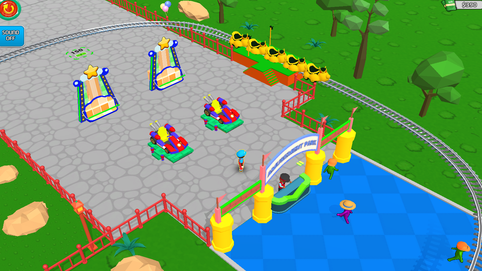 Amusement Idle Park Game cover