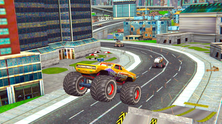 Monster Truck Stunts Free Jeep Racing Games