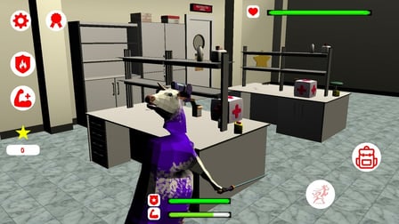 Horns, guns and a helicopter - Screenshot 2